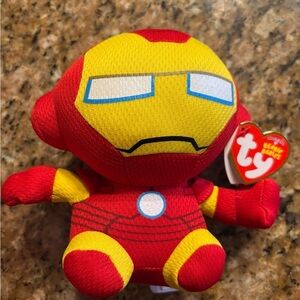 Ty Beanie Babies Iron Man Plush